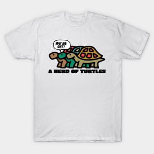 A Herd of Turtles T-Shirt